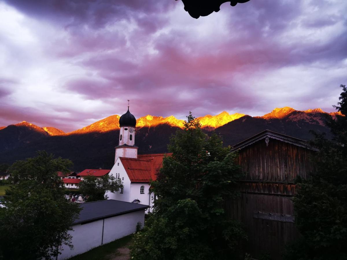 Gasthof & Hotel Zur Post Wallgau Kültér fotó